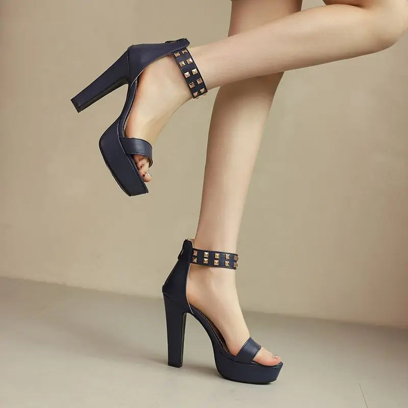 AMARA STUD HEELS