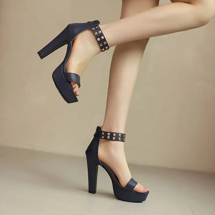 AMARA STUD HEELS