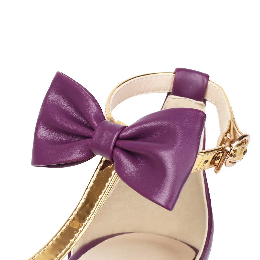 Bow High Heels
