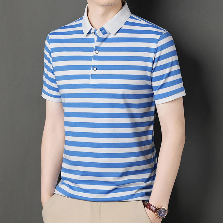 STRIPED POLO SHIRT