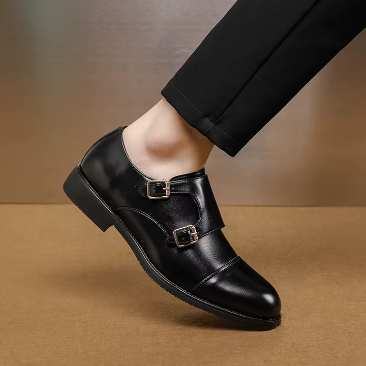 Heritage Genuine Leather Monk Strap