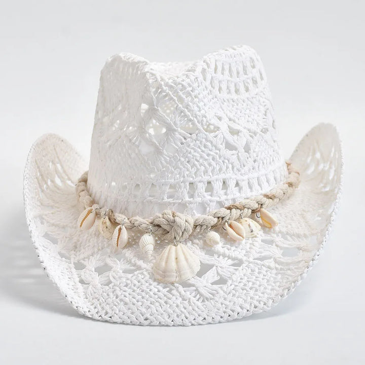 STRAW BEACH HAT