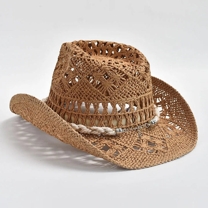 STRAW BEACH HAT