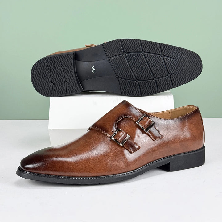 WARREN DOUBLE MONK SHOES