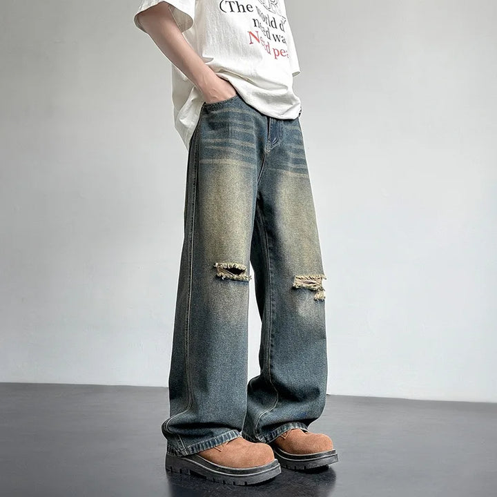 UPTOWN DISTRESSED JEANS