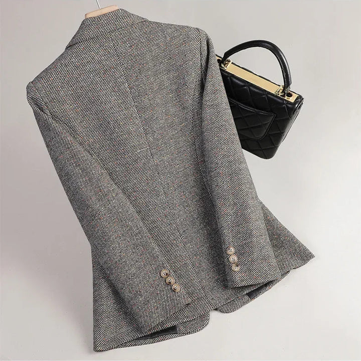 HARLEE WOOL TWEED BLAZER