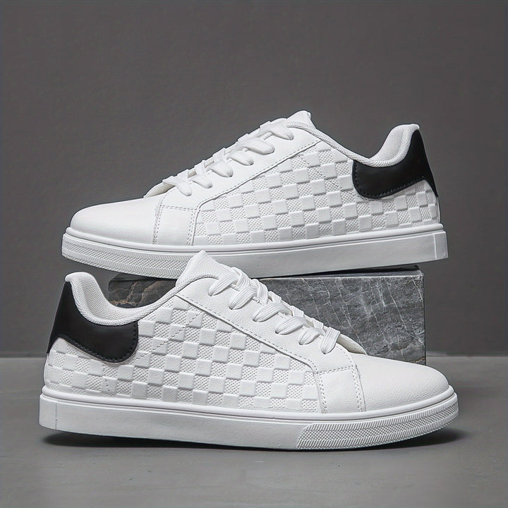 BELNOR CHECKERBOARD SNEAKERS