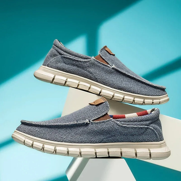 Layback Canvas Slip On