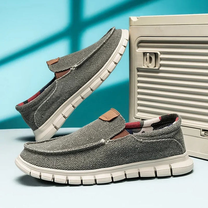 Layback Canvas Slip On